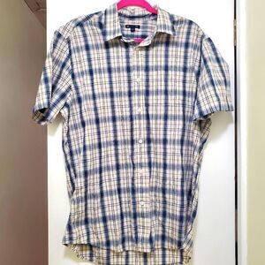 Gap Short Sleeve Button Down Men's Shirt Size Large